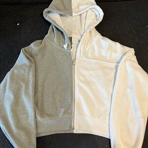 Hollister Cropped Zip-Up